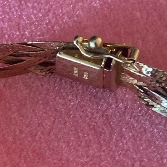14 KG Italy Braided Bracelet Estate